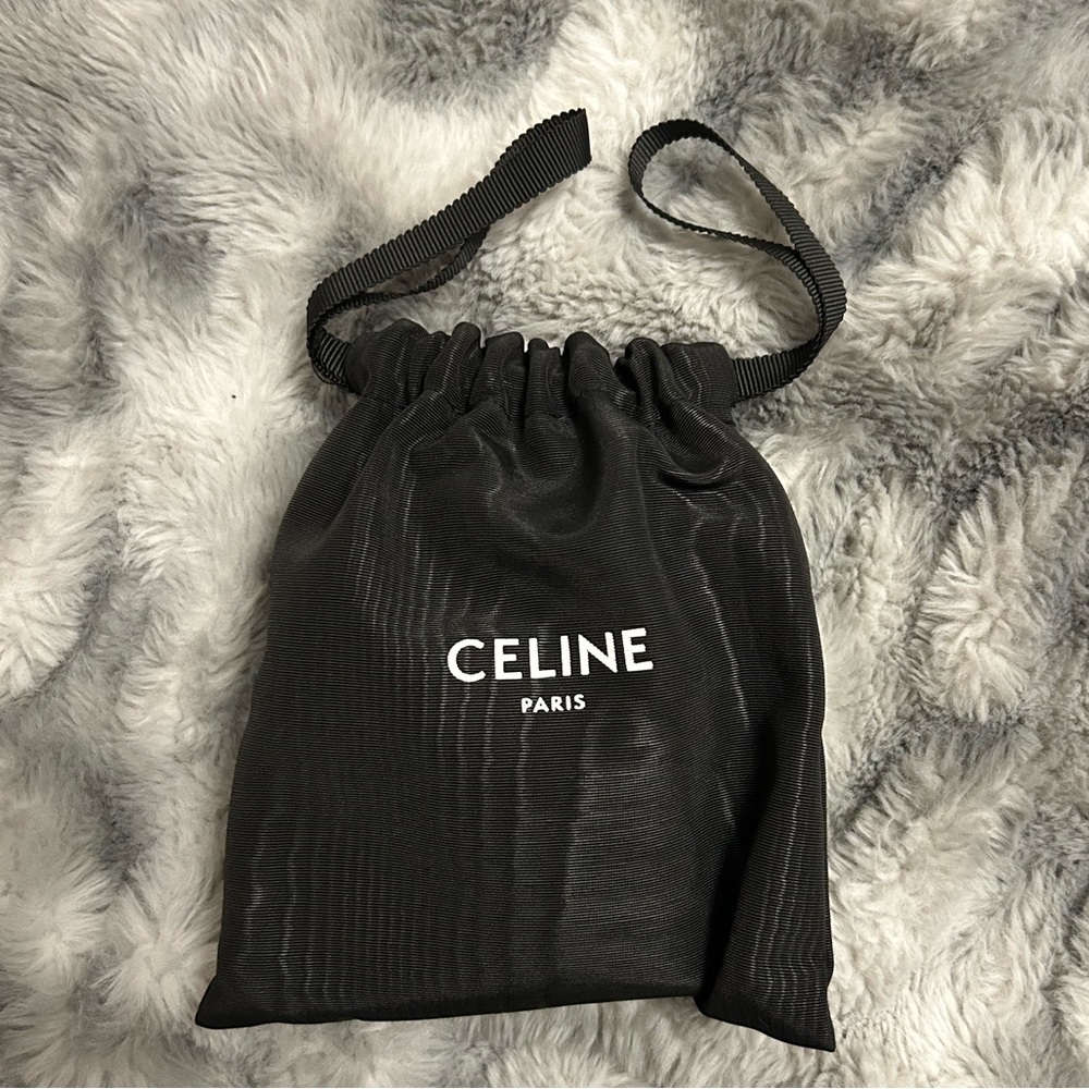 Celine COMPACT WALLET WITH COIN TRIOMPHE IN SHINY CALFSKIN - Picture 3 of 8